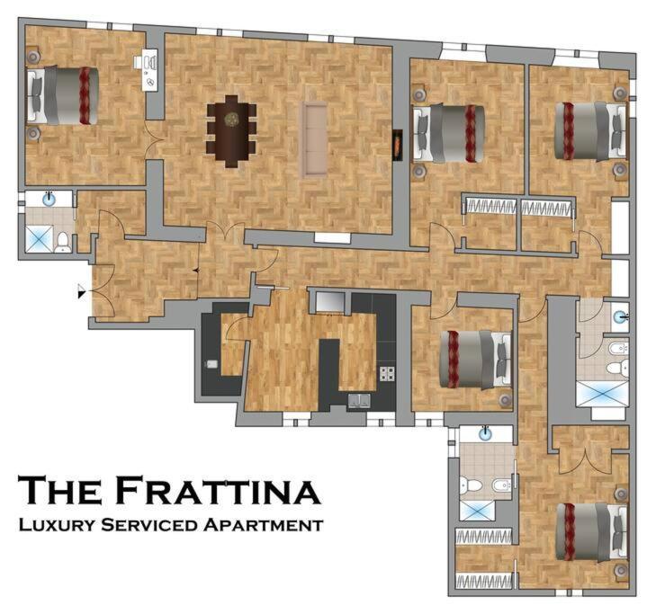 The Frattina - Luxury Serviced Apartment Rom Exterior foto